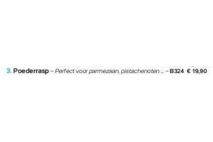 poederrasp nu eur19 90 per stuk