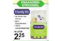 friendly pet knaagdierstrooisel