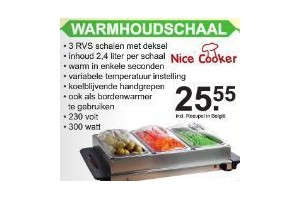 Warmhoudschaal voor €25,55 Beste.nl