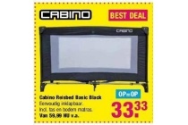 cabino reisbed basis black