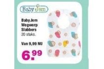 babyjem wegwerp slabbers