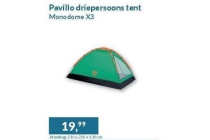 pavillo driepersoons tent