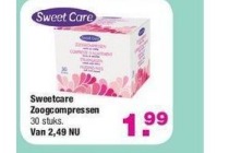 sweetcare zoogcompressen