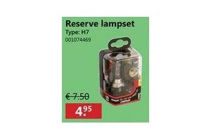 reserve lampset