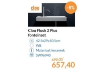 clou flush 2 plus fonteinset