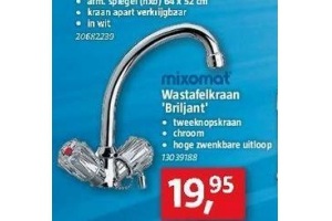 wastafelkraan briljant