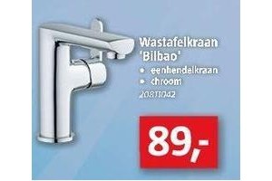 wastafelkraan bilbao