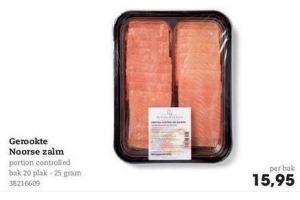 gerookte noorse zalm