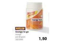 energy to go