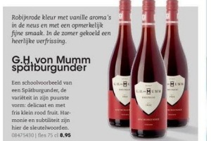 g h von mumm spaetburgunder