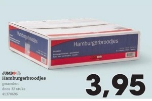 jumbo hamburgerbroodjes