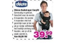 chicco buikdrager easyfit