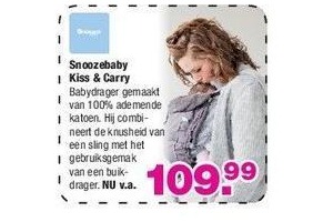 snoozebaby kiss en carry