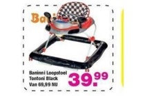 baninni loopstoel tontoni black