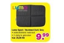 luma speel boxkleed dark grey