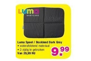 luma speel boxkleed dark grey