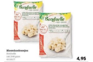 bonduelle bloemkoolroosjes