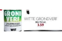 witte grondverf