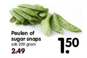 peulen of sugar snaps