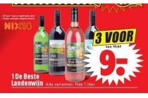de beste landenwijn