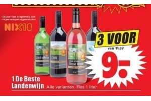 de beste landenwijn