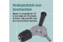 hoekopzetstuk voor boormachine