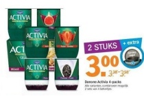 danone activia 4 packs