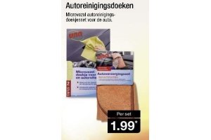 autoreinigingsdoeken