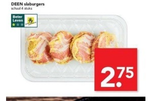 deen slaburgers
