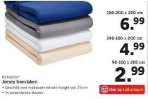 meradiso jersey hoeslaken 180 200x 200 cm