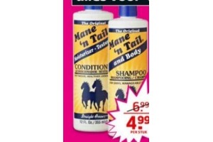 mane n tail shampoo of conditioner