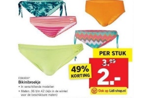 esmara bikinibroekje