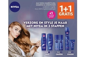 alle nivea haarstyling shampoo en conditioner
