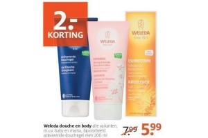 weleda douche en body