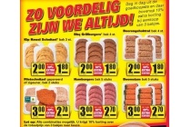 bakjes vlees