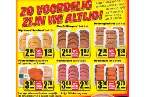 bakjes vlees