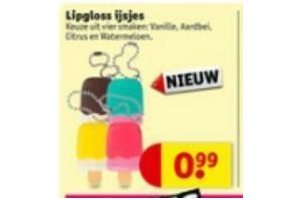 lipgloss ijsjes