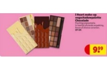 i heart make up oogschaduwpalette chocolade