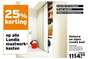 alle lundia maatwerkkasten