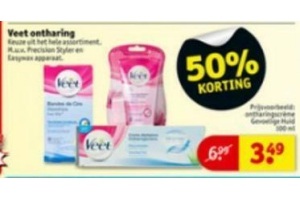 veet ontharing