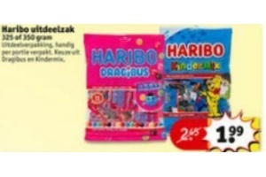 haribo uitdeelzak