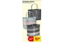 gevlochten shopper