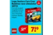 lego juniors cars cruz ramirez race stimulator