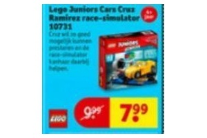 lego juniors cars cruz ramirez race stimulator