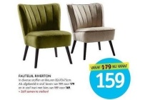 fauteuil riverton