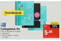 collegeblok a4