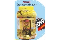 namli groentemix in zuur