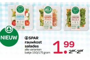 spar rauwkost salades