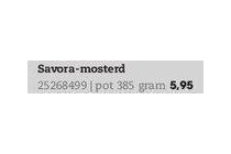 savora mosters