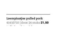 loempiaatjes pulled pork